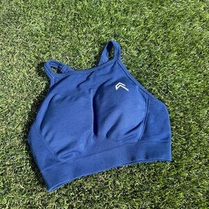 ONER Active Navy Blue Seamless Sports Bra